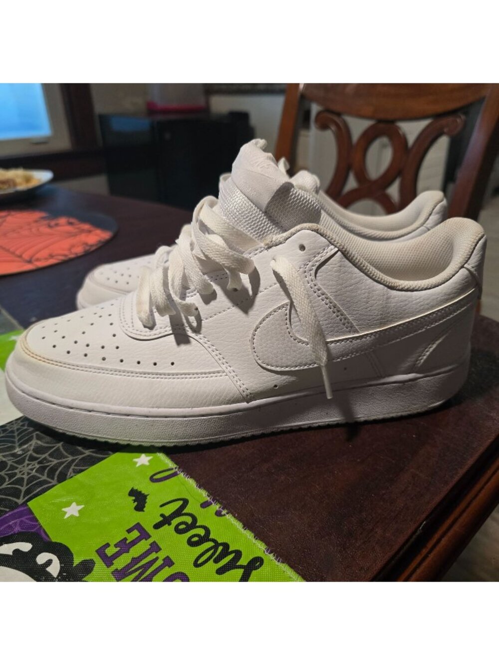 Nike Court Vision Low Sneakers Mens Size 9.5 Casual Athletic Shoes DH2987-100